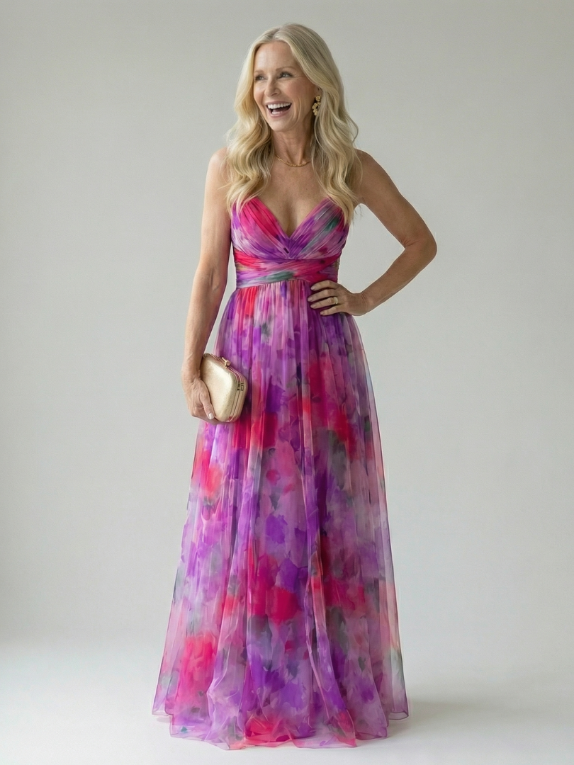 Isel Vestido Maxi Envuelto Suave — Elegancia sin esfuerzo, Silueta fluida