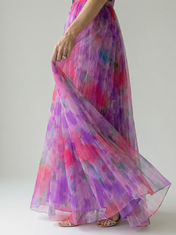 Isel Vestido Maxi Envuelto Suave — Elegancia sin esfuerzo, Silueta fluida