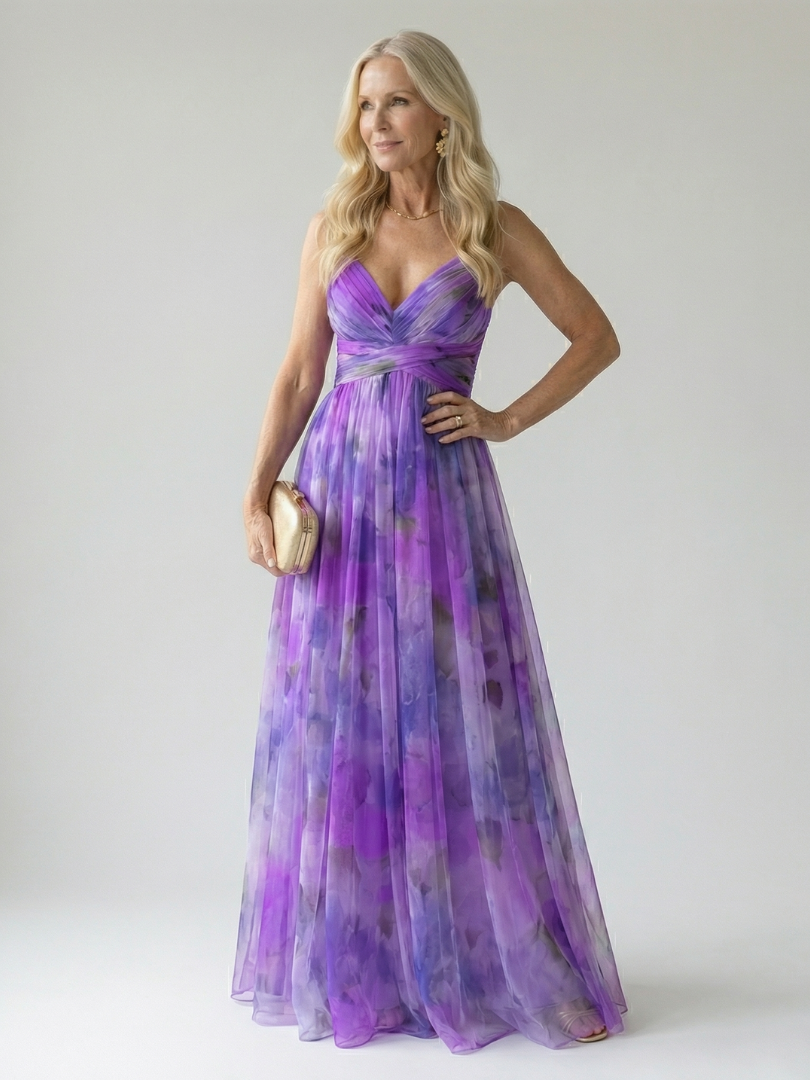 Isel Vestido Maxi Envuelto Suave — Elegancia sin esfuerzo, Silueta fluida