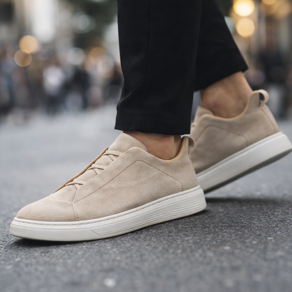 Alden zapatillas casuales de ante – estilo diario sin esfuerzo