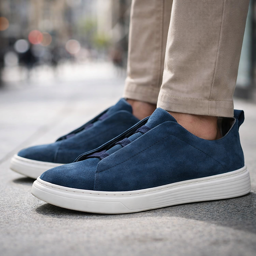 Alden zapatillas casuales de ante – estilo diario sin esfuerzo