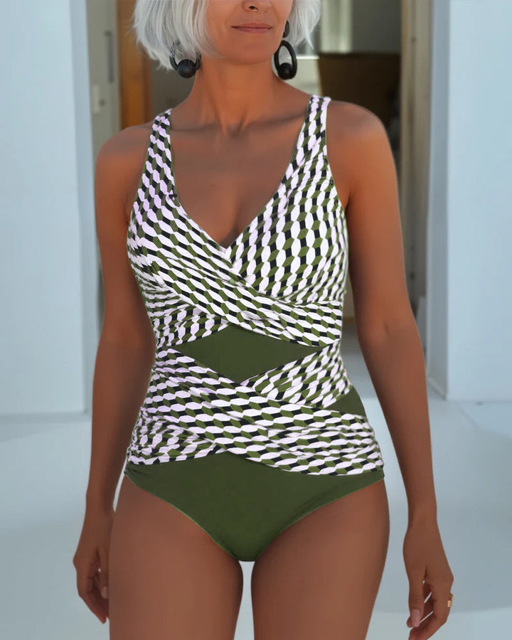 Tankini Estampado para Mujer