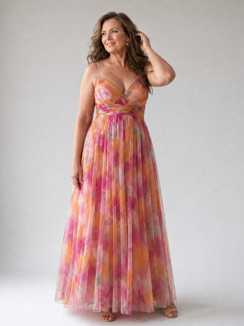 Isel Vestido Maxi Envuelto Suave — Elegancia sin esfuerzo, Silueta fluida