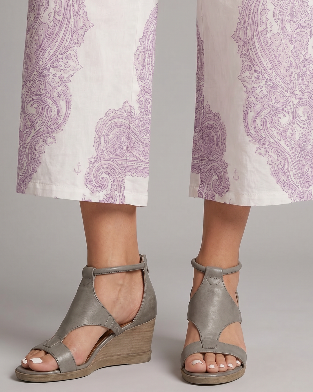 Elokeza | Sandalias Cómodas de Cuña y Punta Abierta