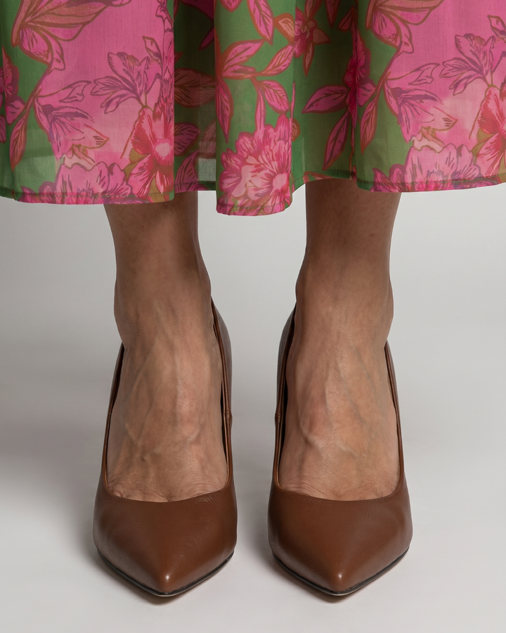 Corinne | Zapatos de Tacón Stiletto Clásicos de Punta Fina