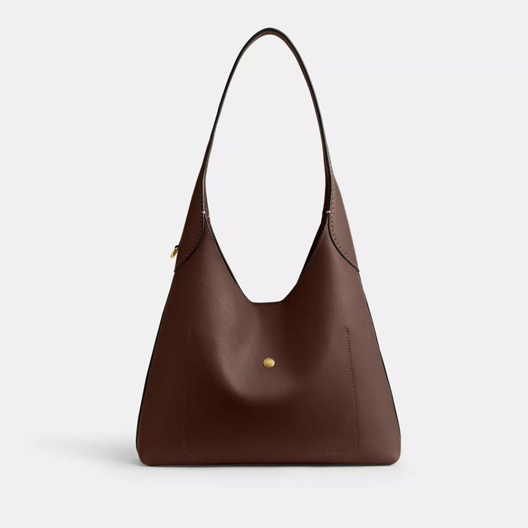 Bolso de Hombro de Cuero Sterling Grain