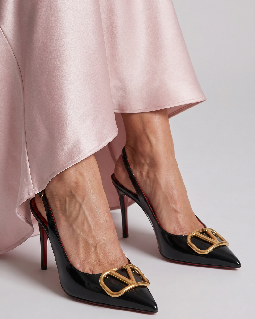 Althea | Zapatos de Tacón Slingback de Punta Fina