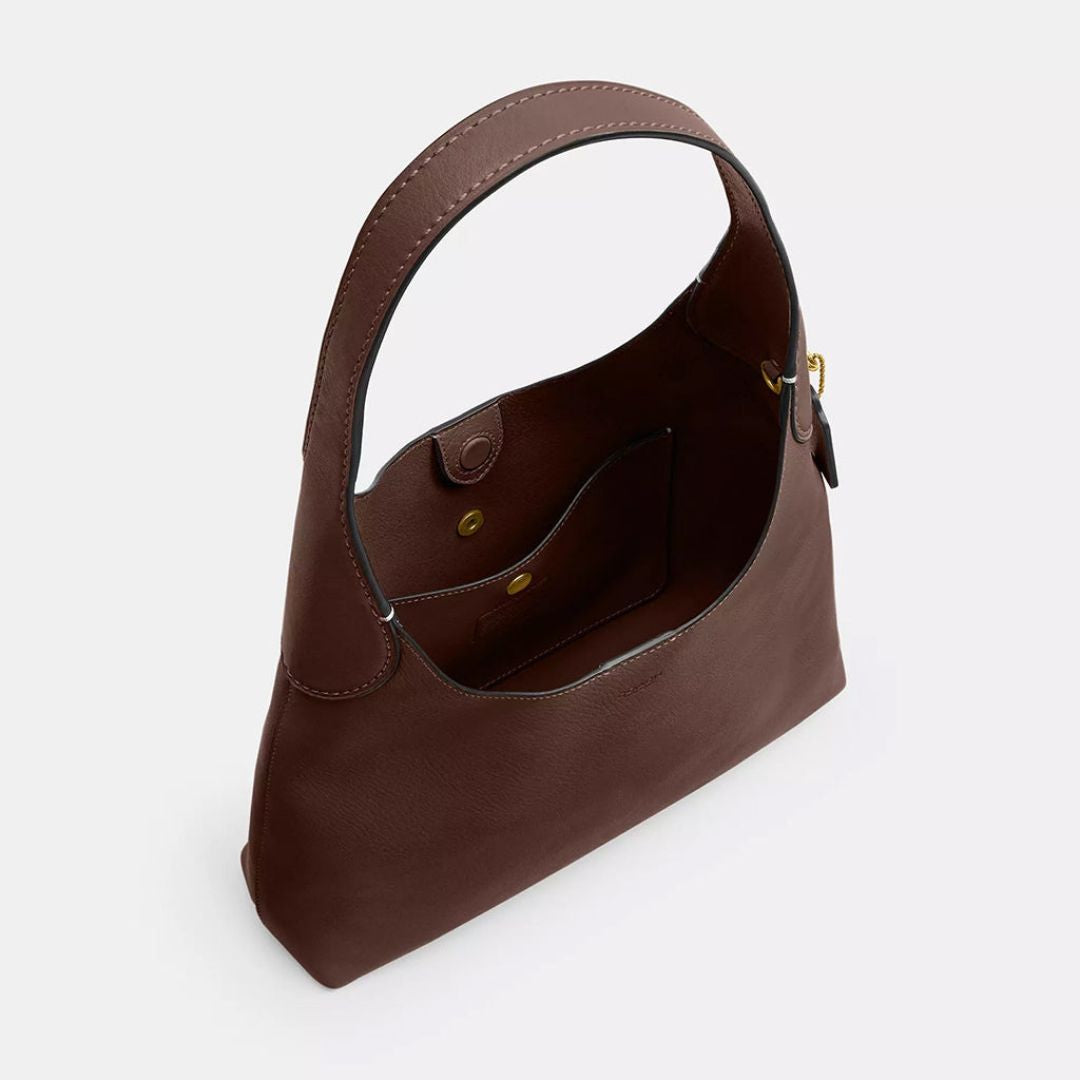 Bolso de Hombro de Cuero Sterling Grain