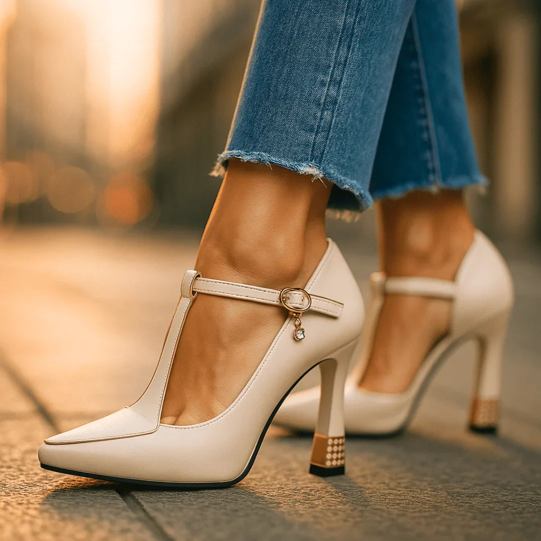 Vivienne Vixen Tacones stiletto de punta afilada