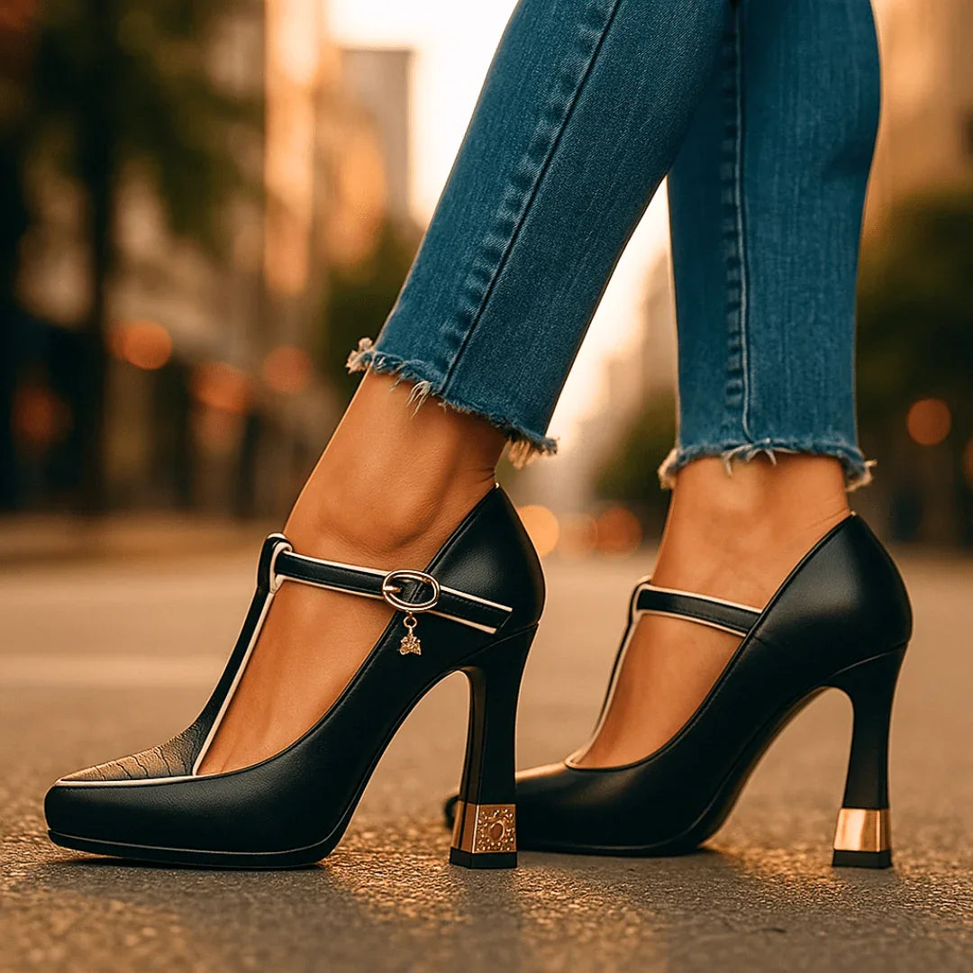 Vivienne Vixen Tacones stiletto de punta afilada