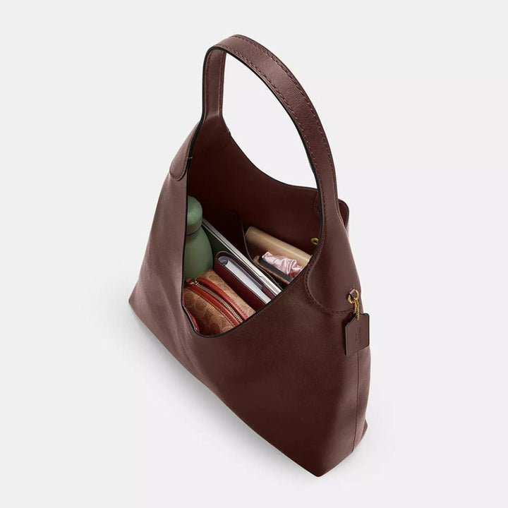 Bolso de Hombro de Cuero Sterling Grain