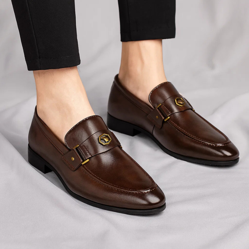 EVERTON Mocasines de Cuero