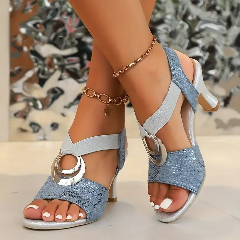Sandalias ortopédicas de tacón alto Ayindra - Calzado elegante y de apoyo para la comodidad durante todo el día