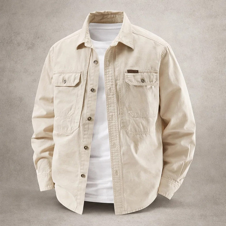 Jamie overshirt de algodón suave, elegante y cómodo