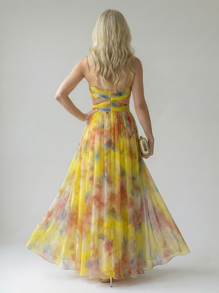 Isel Vestido Maxi Envuelto Suave — Elegancia sin esfuerzo, Silueta fluida