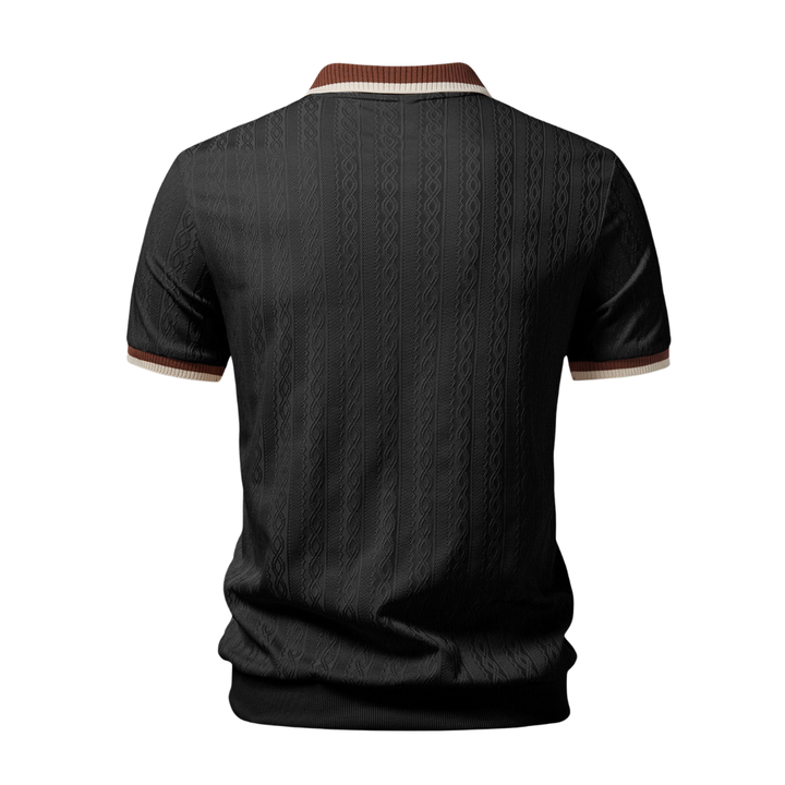 DINO | Polo de Hombre de Punto con Cremallera