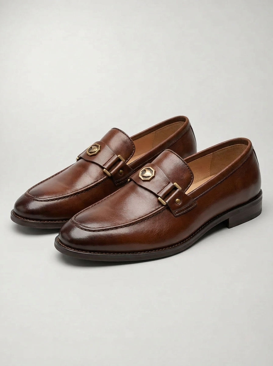 EVERTON Mocasines de Cuero