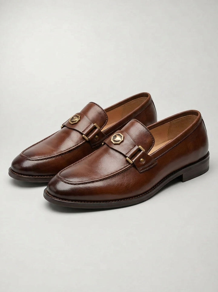 EVERTON Mocasines de Cuero