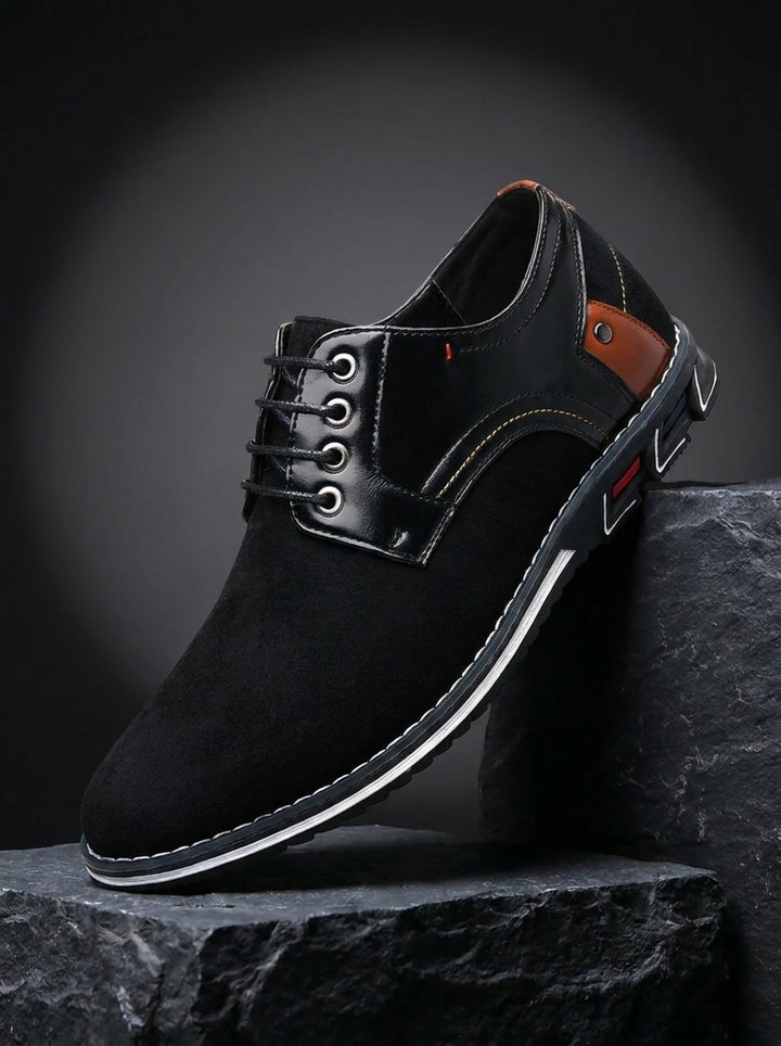 LUIGI | Zapato de Hombre de Ante y Cuero