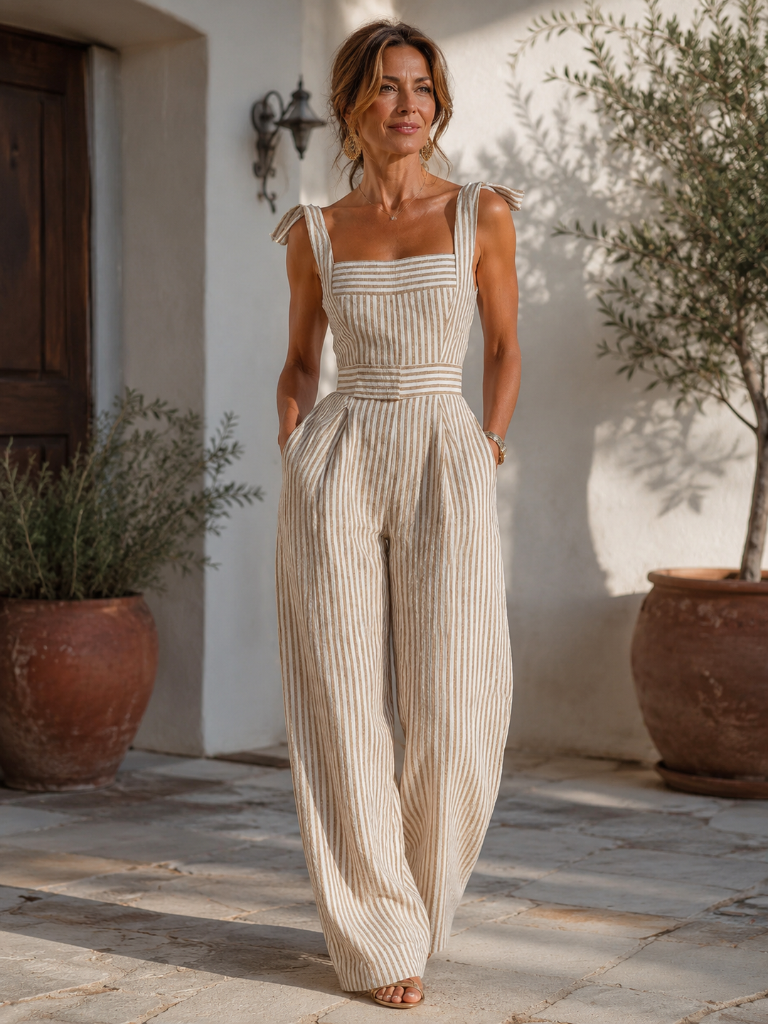 Mono Elegante con Lazo