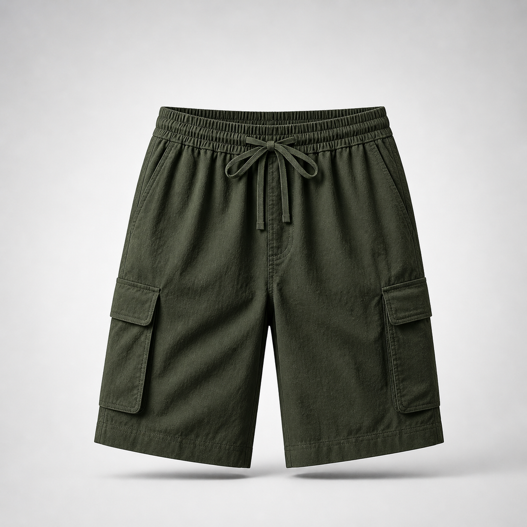 Arlo shorts cargo de tiro relajado con cordón