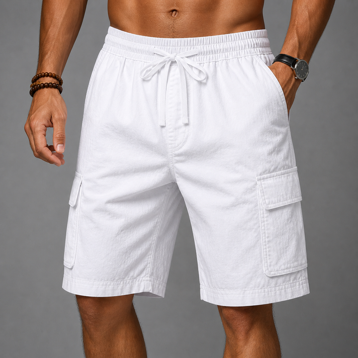 Arlo shorts cargo de tiro relajado con cordón