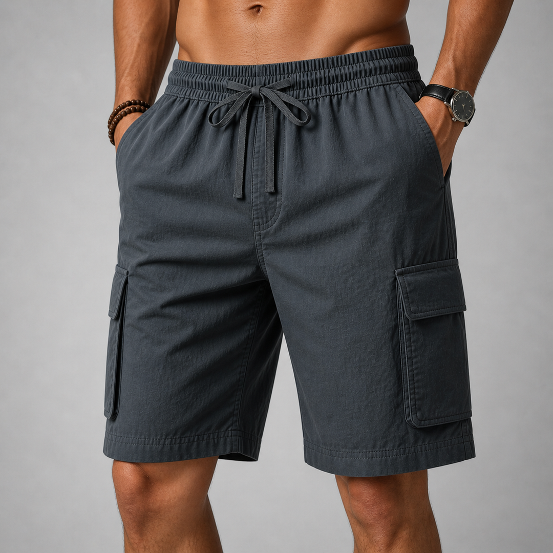 Arlo shorts cargo de tiro relajado con cordón