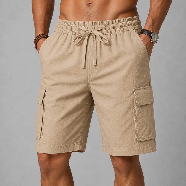 Arlo shorts cargo de tiro relajado con cordón