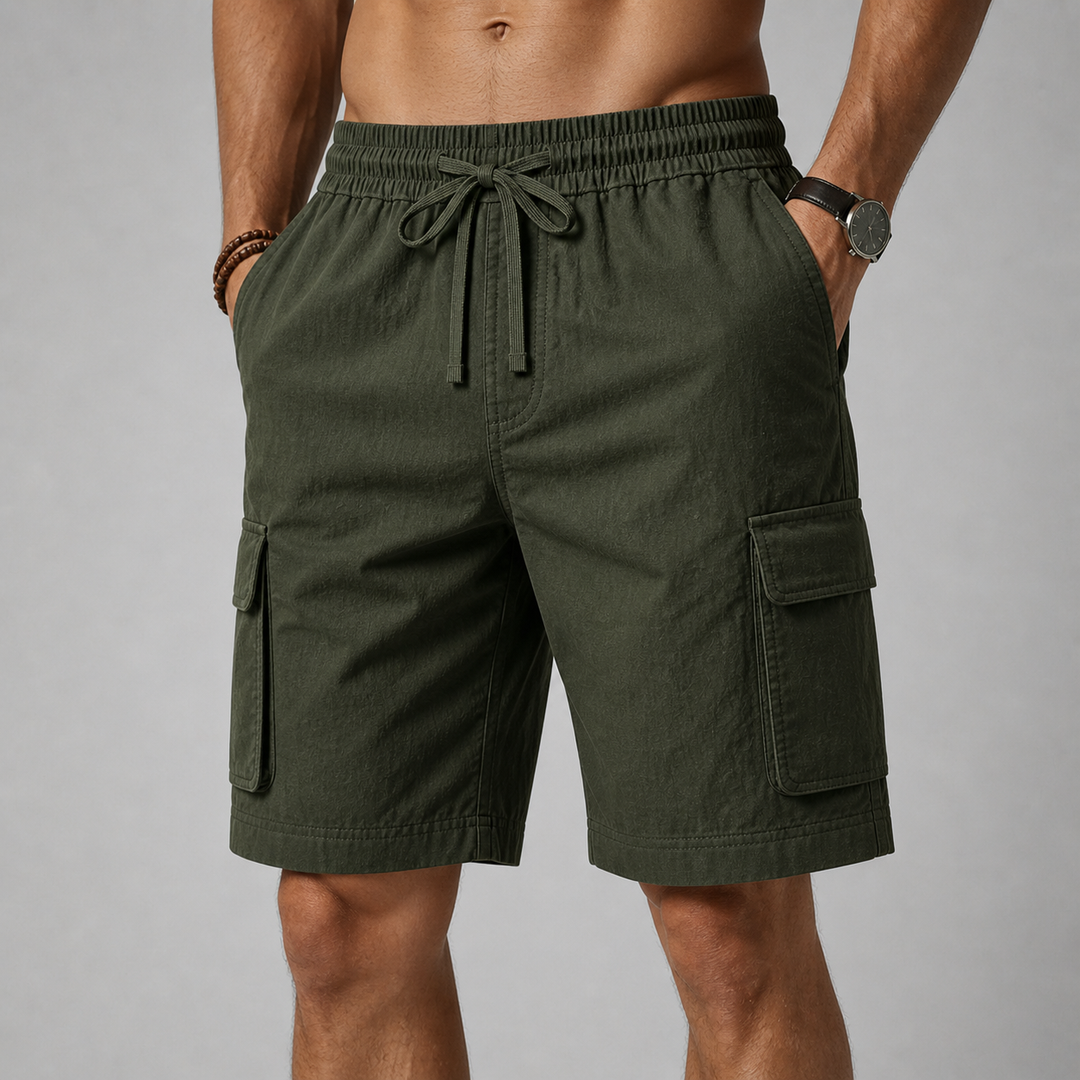 Arlo shorts cargo de tiro relajado con cordón