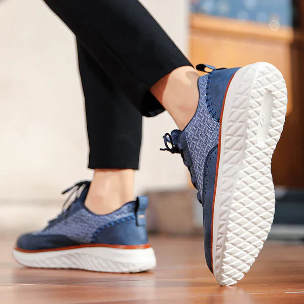 Vittorio | Zapatillas Oxford de Cuero Trenzado