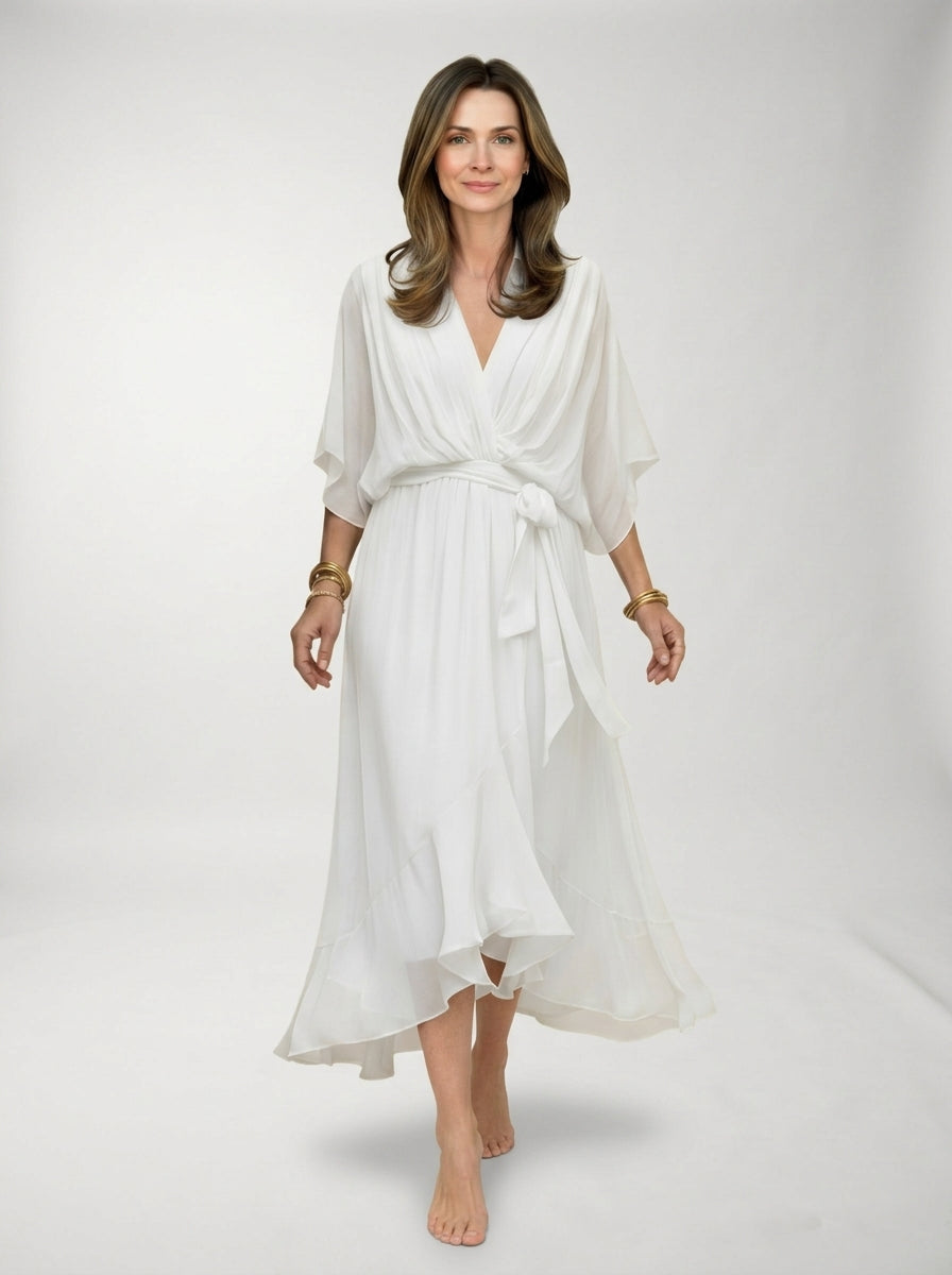 Vestido Marta | Decote em V