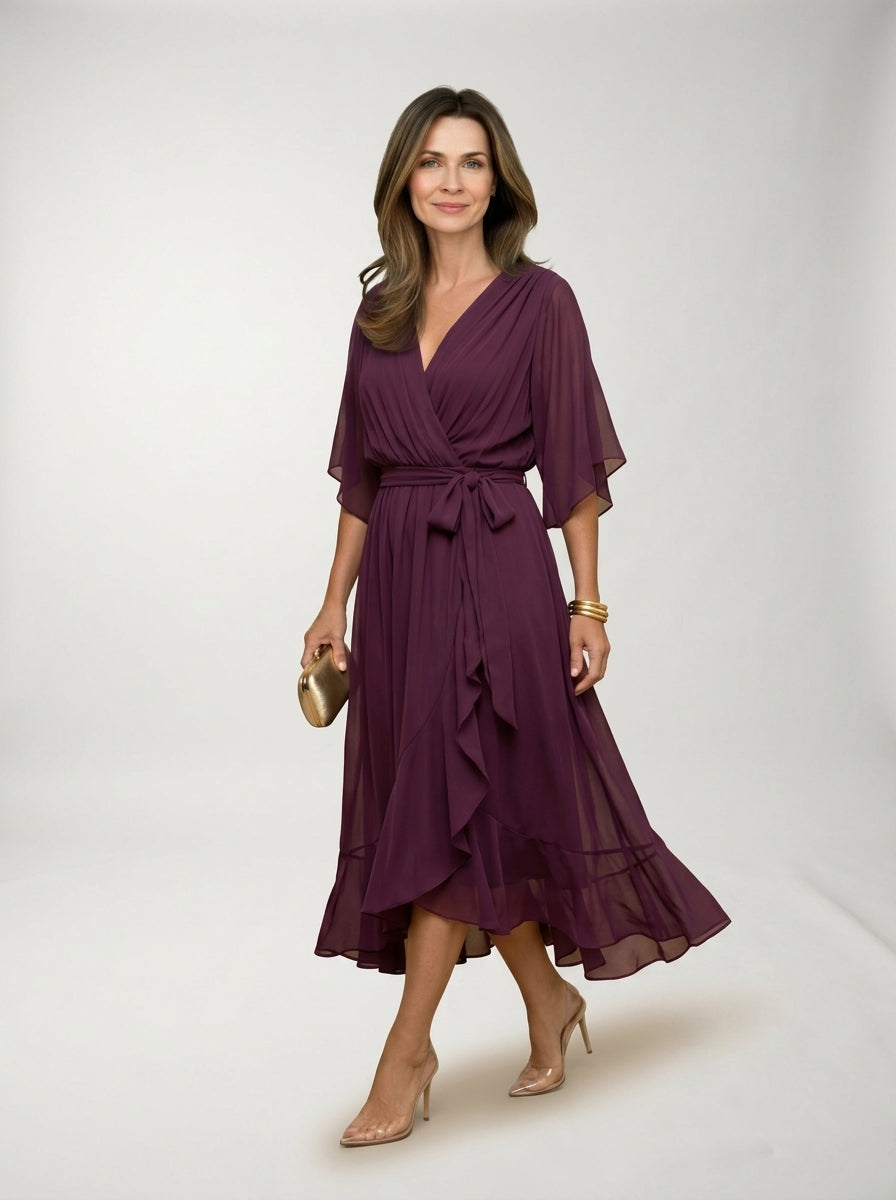 Vestido Marta | Decote em V
