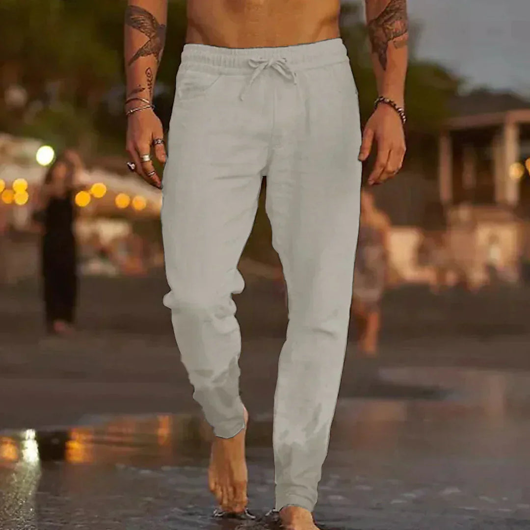 MATEO™ | PANTALONES DE LINO