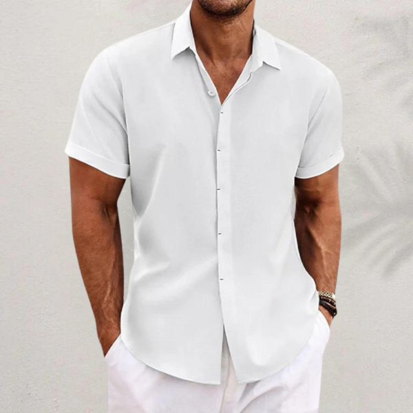 Lenoir™ | Camisa de Lino Clásica