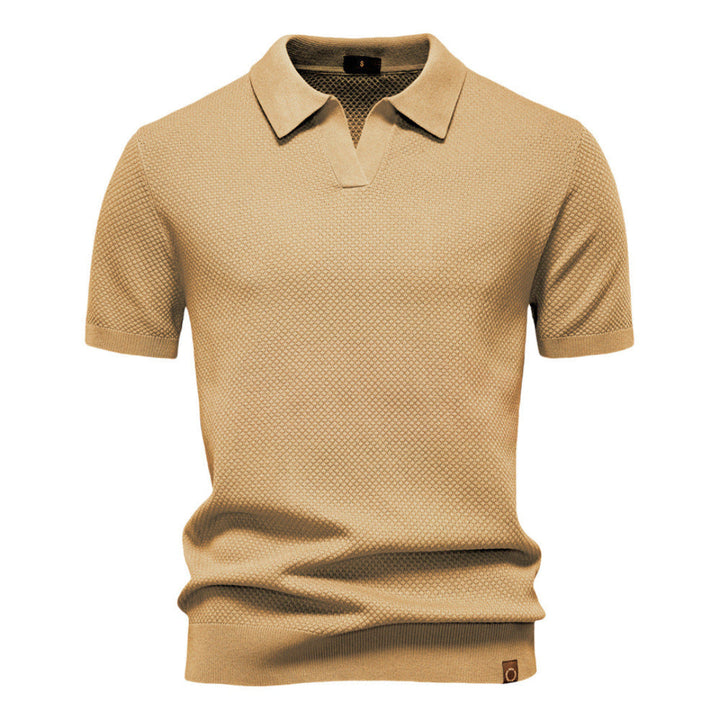 LEONE | Polo de Hombre de Punto Calado