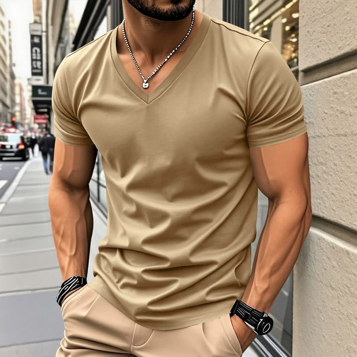 André Ferran Camiseta Lido con cuello en V