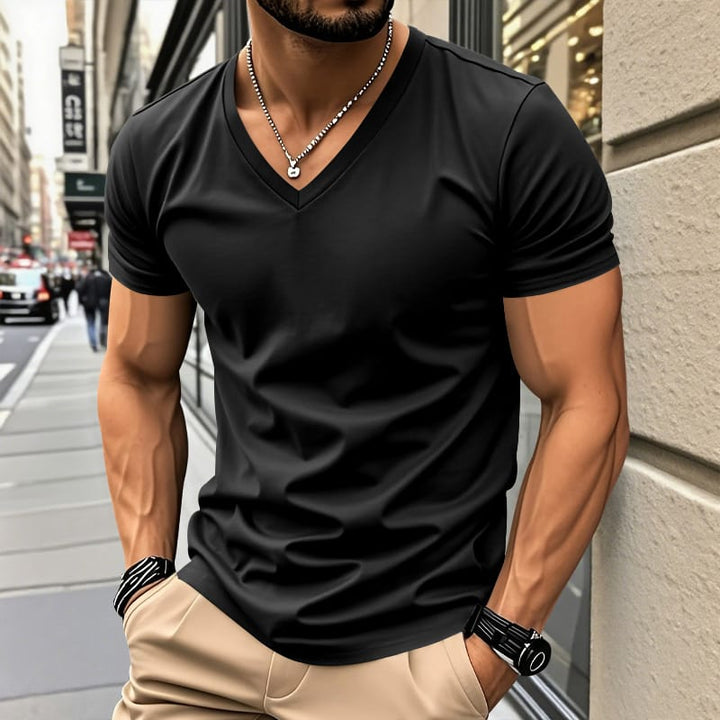 André Ferran Camiseta Lido con cuello en V