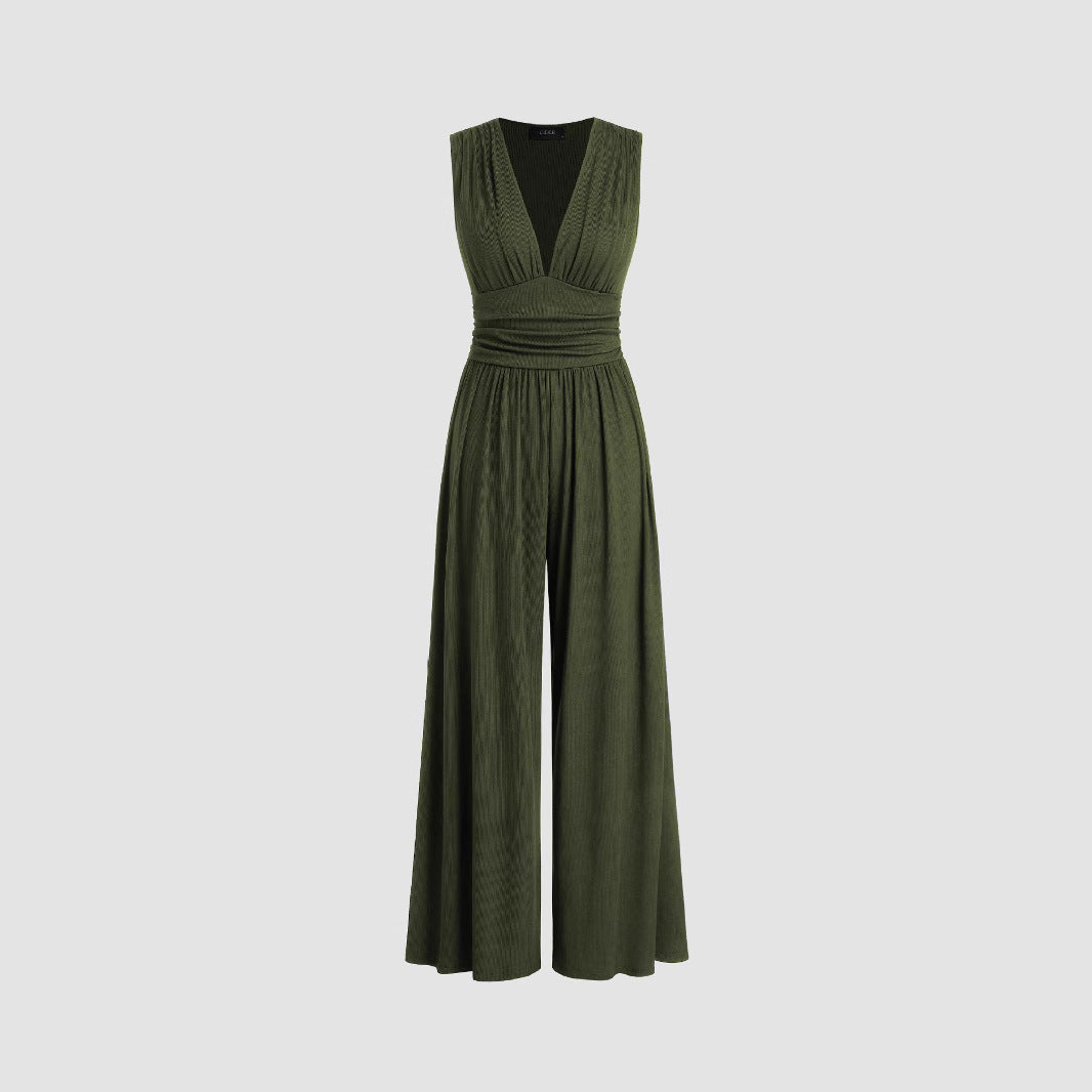 MARLOWE™ – Mono casual elegante con frunces