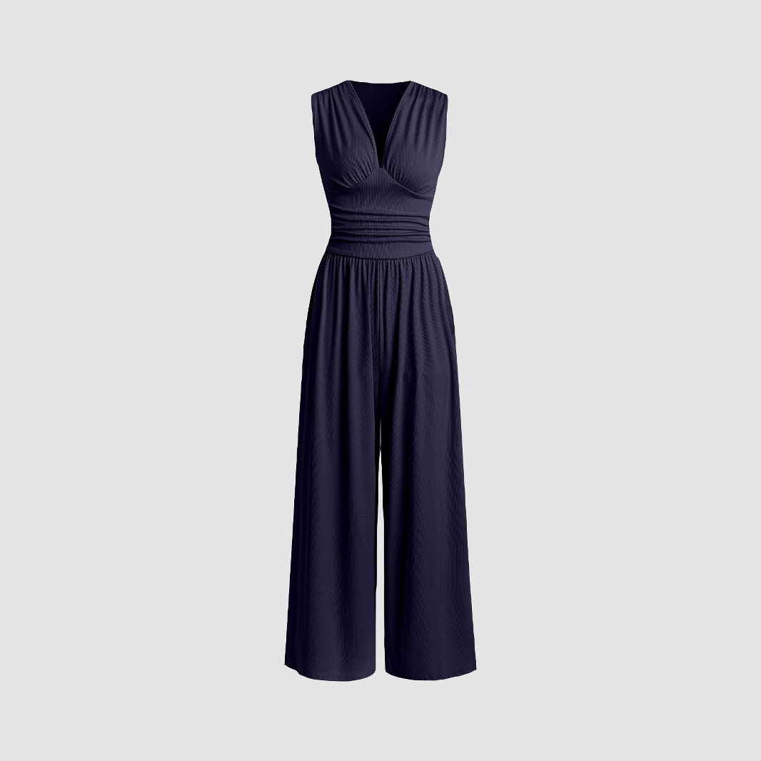 MARLOWE™ – Mono casual elegante con frunces