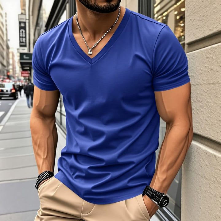 André Ferran Camiseta Lido con cuello en V