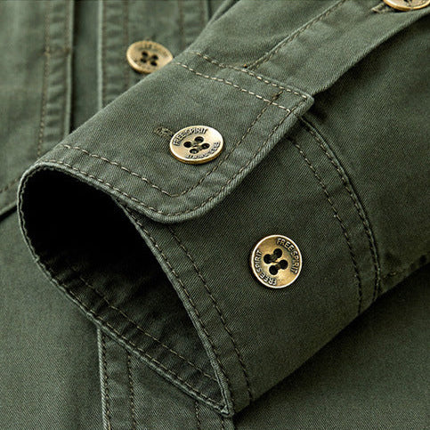Jamie overshirt de algodón suave, elegante y cómodo