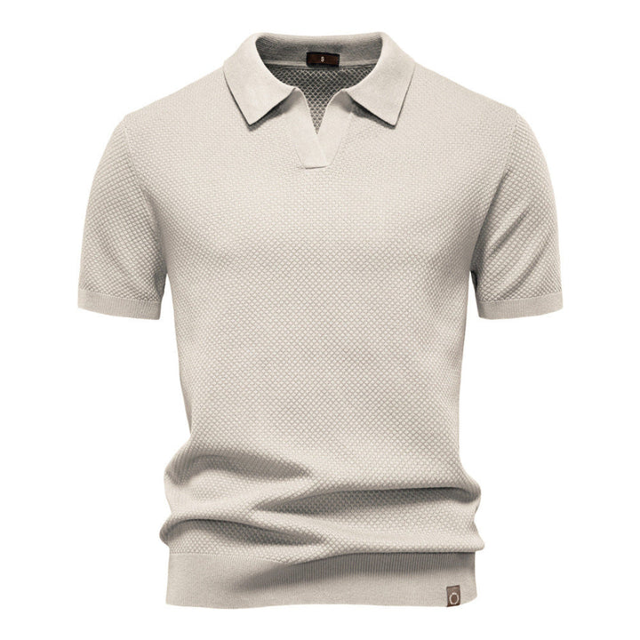 LEONE | Polo de Hombre de Punto Calado