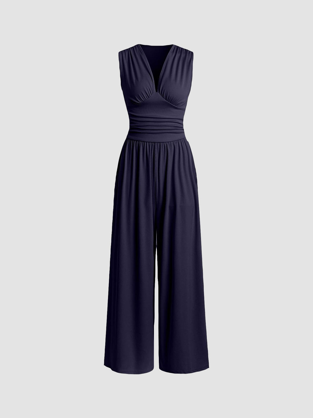 CHARITY – Mono sin mangas de pierna ancha, elegante