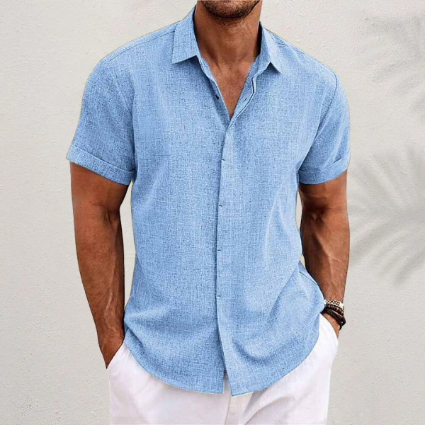 Lenoir™ | Camisa de Lino Clásica