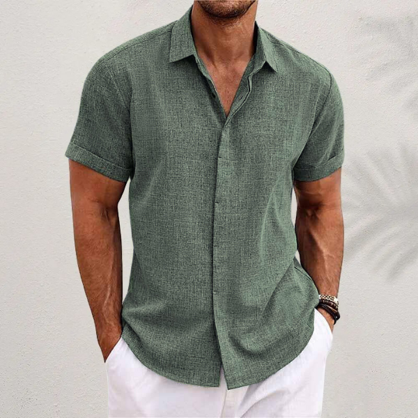 Lenoir™ | Camisa de Lino Clásica