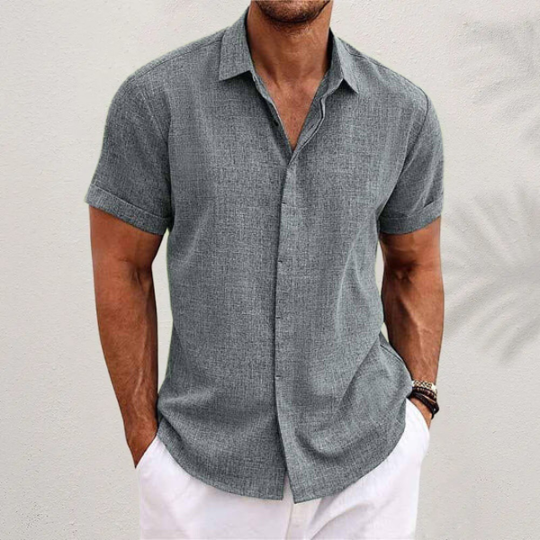 Lenoir™ | Camisa de Lino Clásica