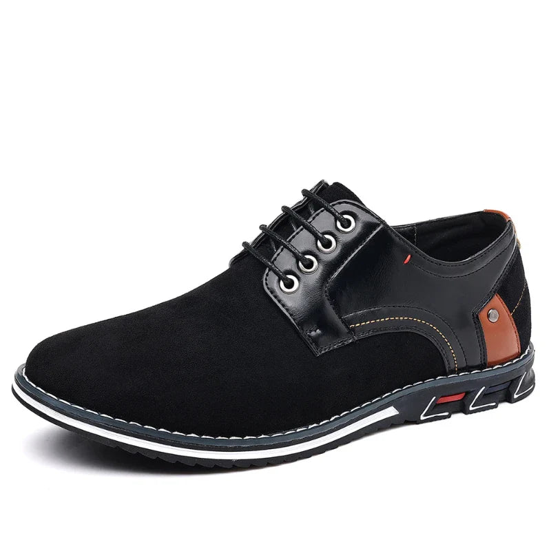 LUIGI | Zapato de Hombre de Ante y Cuero