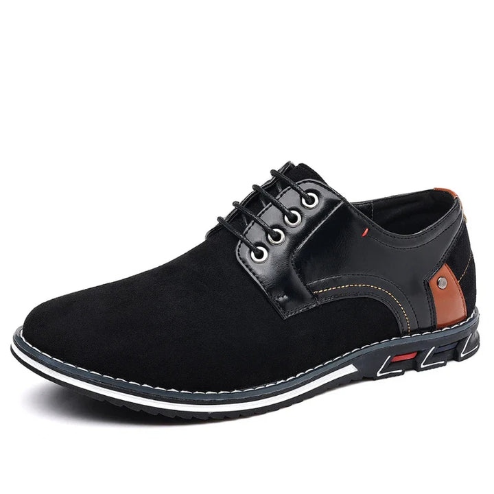 LUIGI | Zapato de Hombre de Ante y Cuero