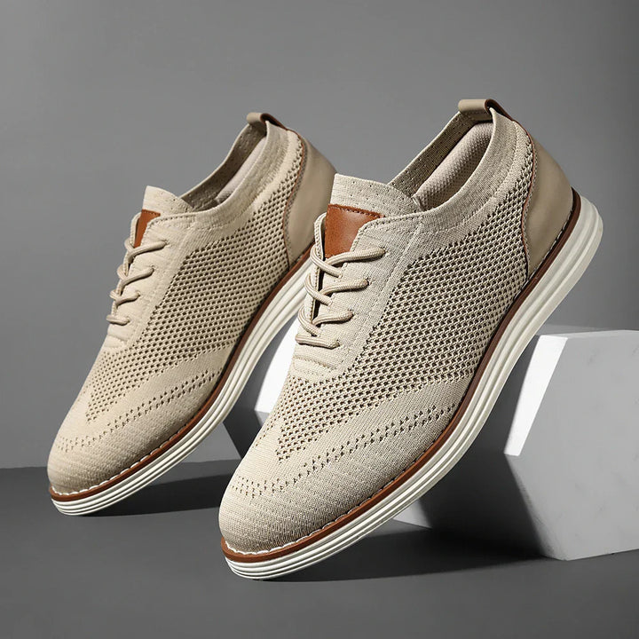 Zapatos Oxford de vestir grises de Alden