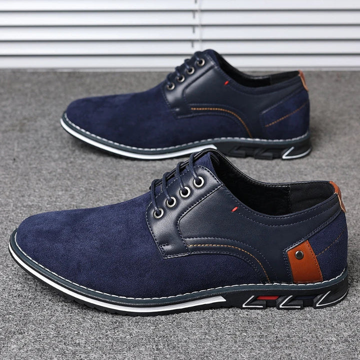 LUIGI | Zapato de Hombre de Ante y Cuero